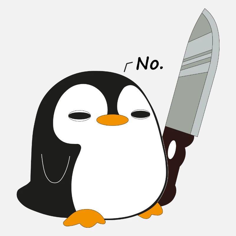 Pinguin sagt Nein