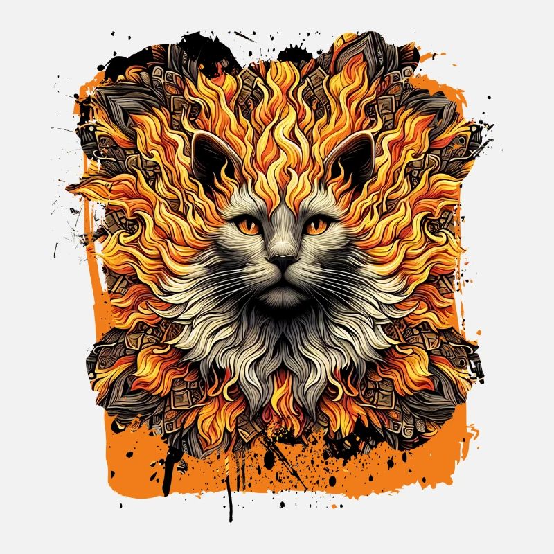 Chat de l’enfer ardent