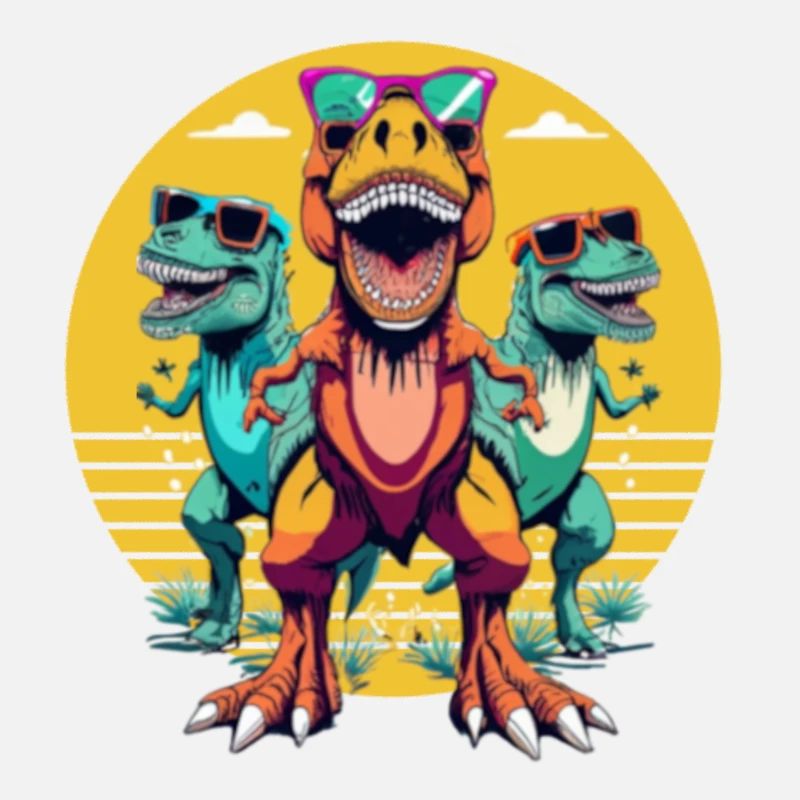 Screaming dinosaurs