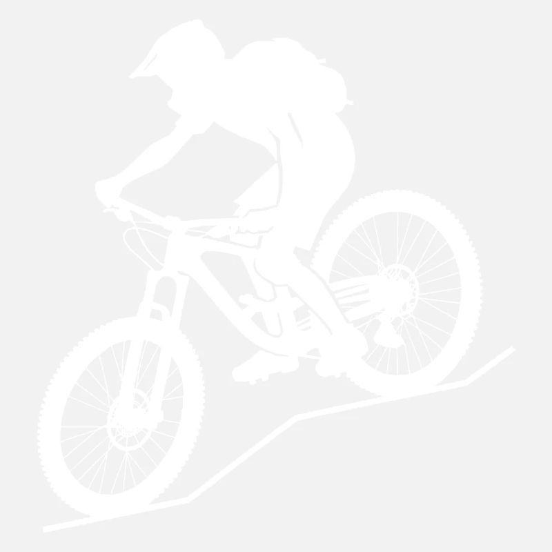 Dynamic mountain biker