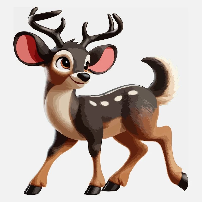 Rothirsch Cervus elaphus juvenil