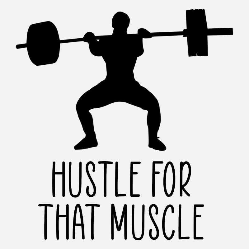 hustle pour cette citation musculaire