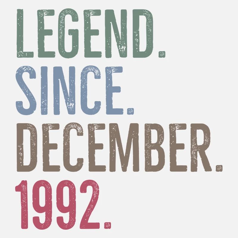 Legend Since December 1992