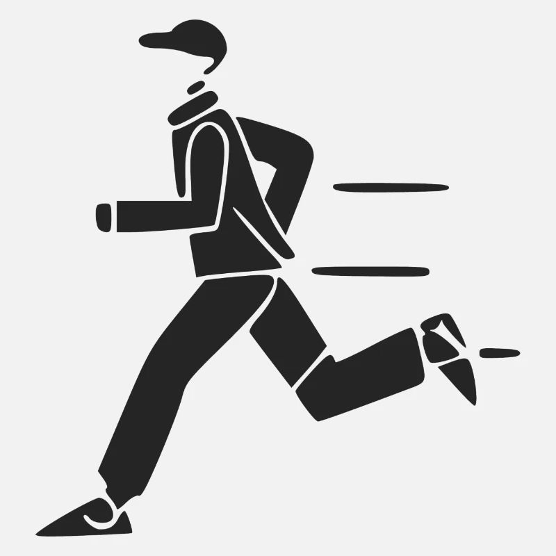 Le coureur de footing