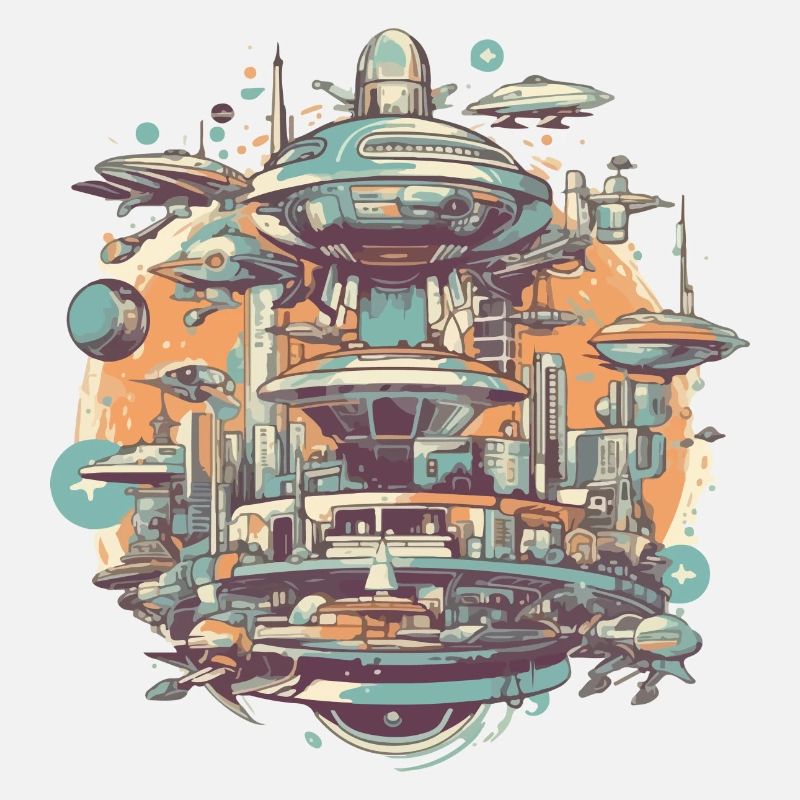 Futuristic city
