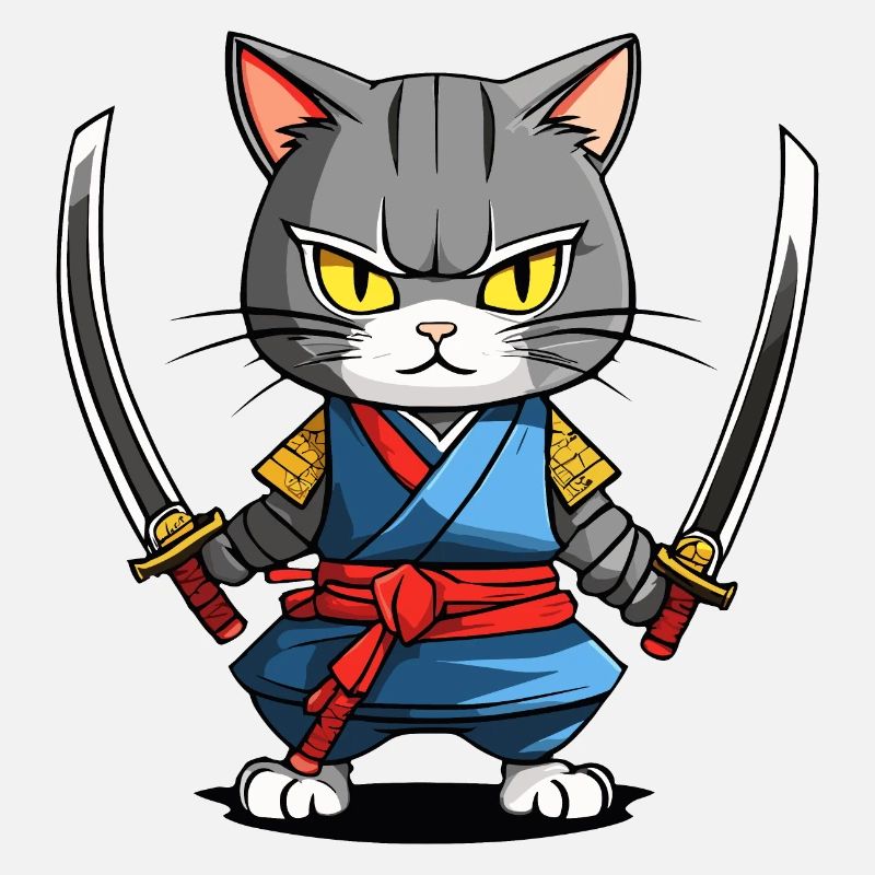 Chat samouraï #39