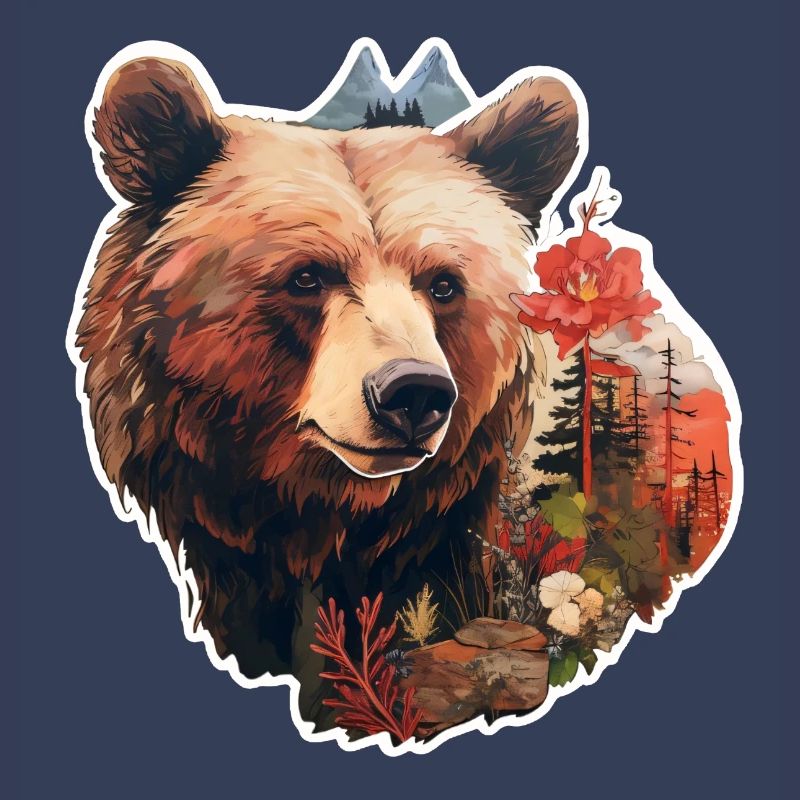 Bear in the wild