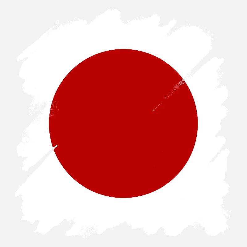 Drapeau du Japon utilisé Look Nihon drapeau japonais