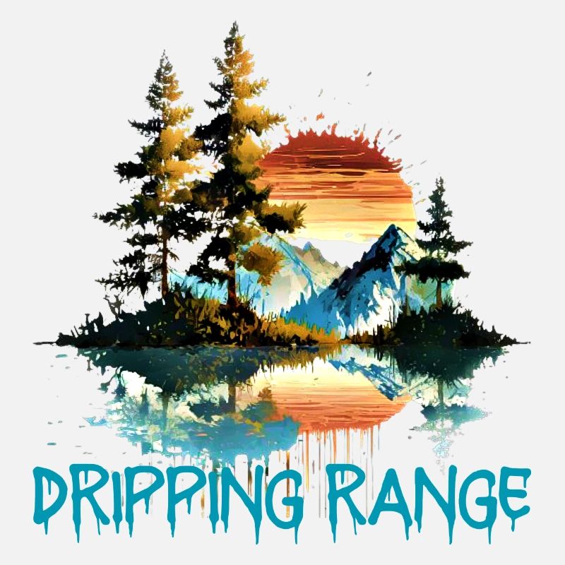 DRIPPING RANGE Dripping Horizon Mountain Tee