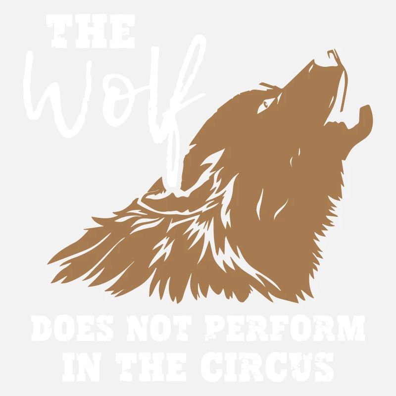 Le loup ne se produit pas dans le cirque