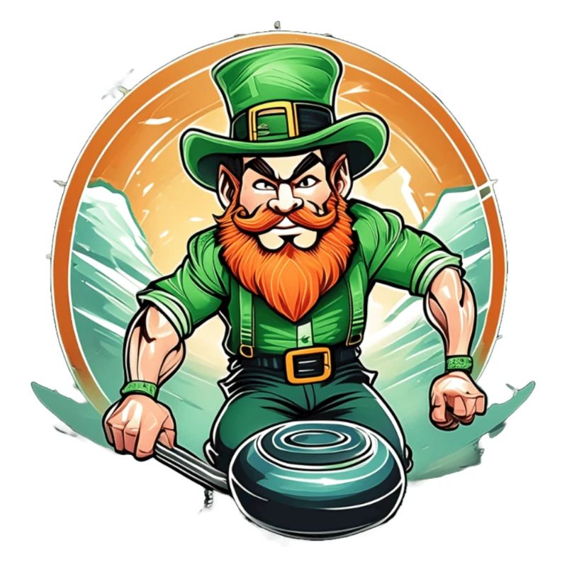 Curling Trèfle de la Saint-Patrick