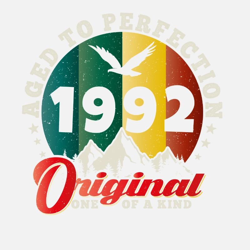 Vintage Geburtstag 1992 - Retro Geschenkidee 1992