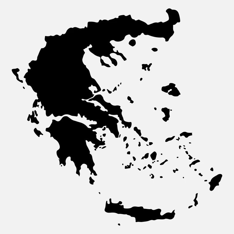 Carte de la Grèce