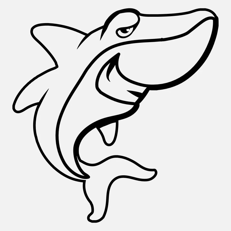 Shark fish funny