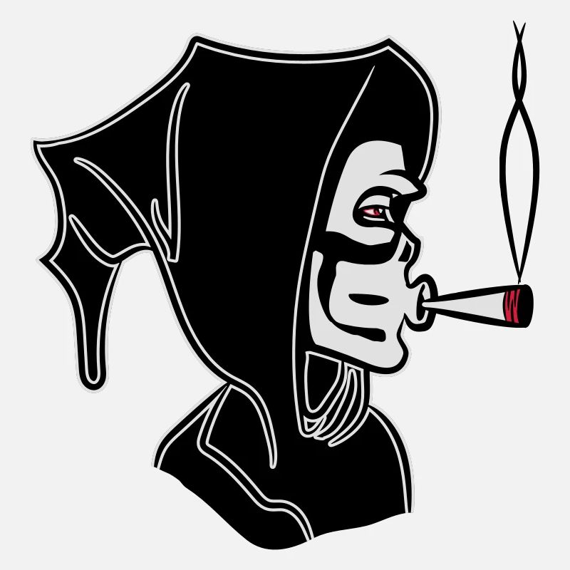 Death hooded kiffen joint