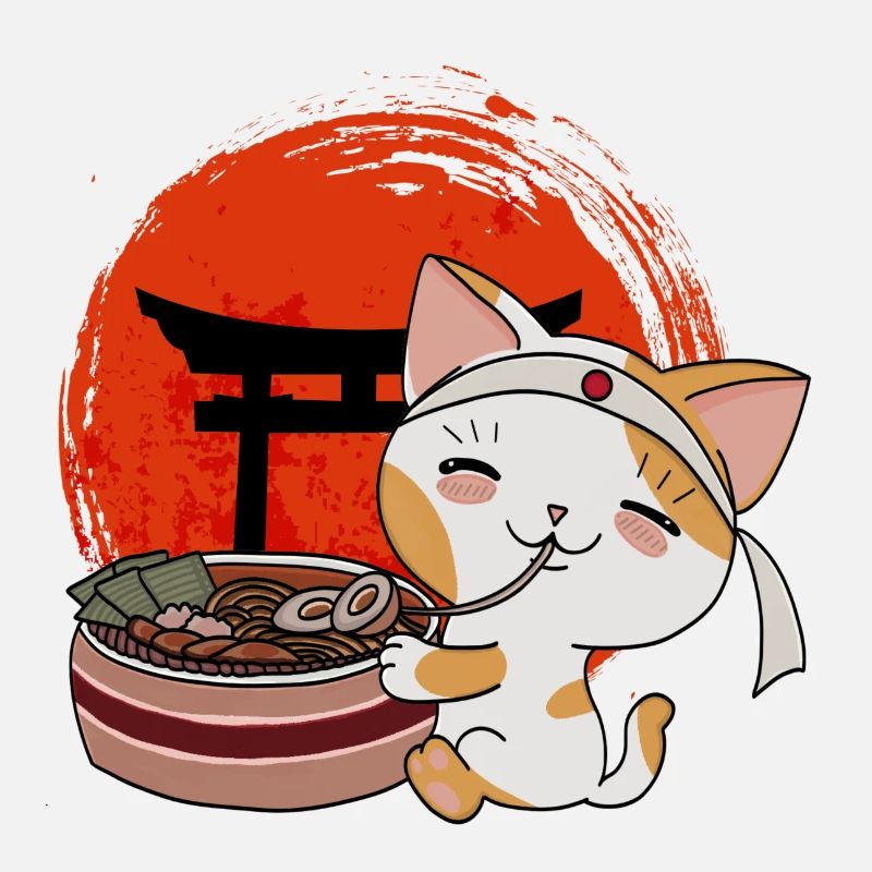 Mignon Chat Manga Japonais