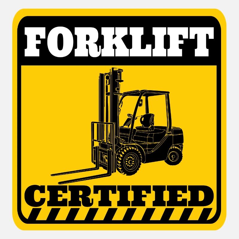 Certified forklift driver competence