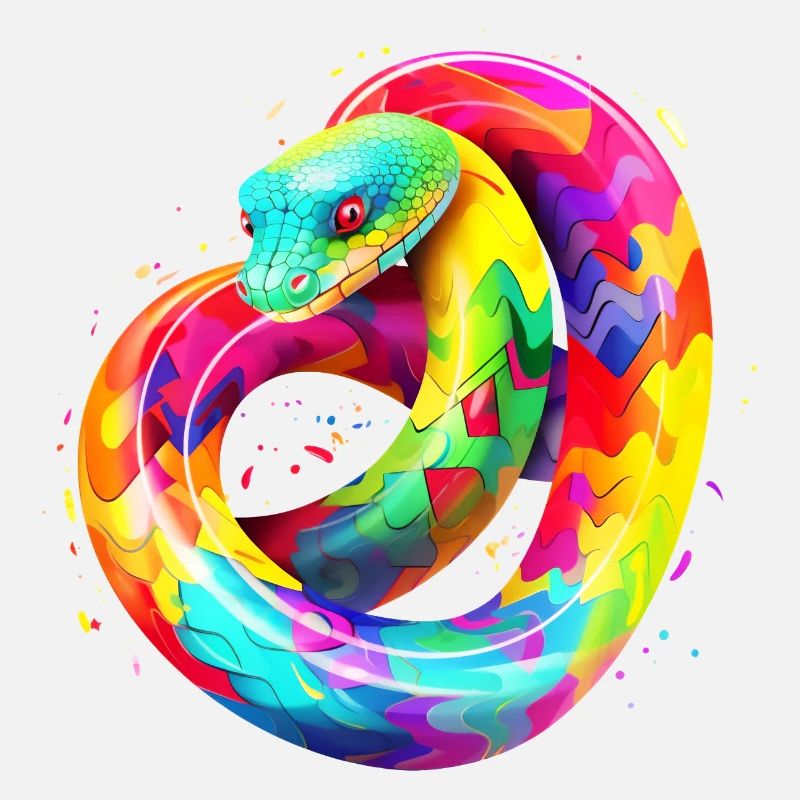 Serpent arc-en-ciel