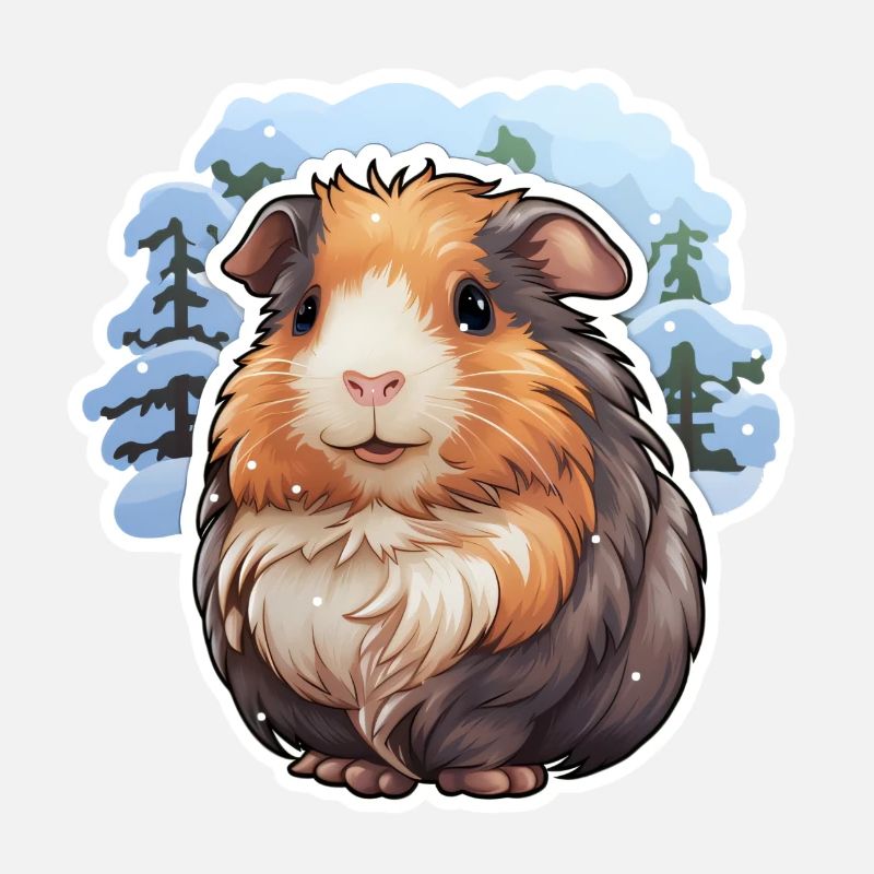 Cochon d’Inde d’hiver