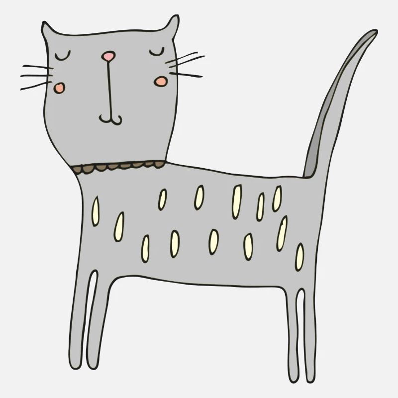 katze grau