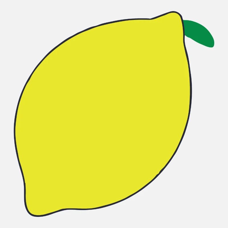 Idée cadeau d’illustration de citron