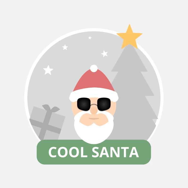 Père Noël cool