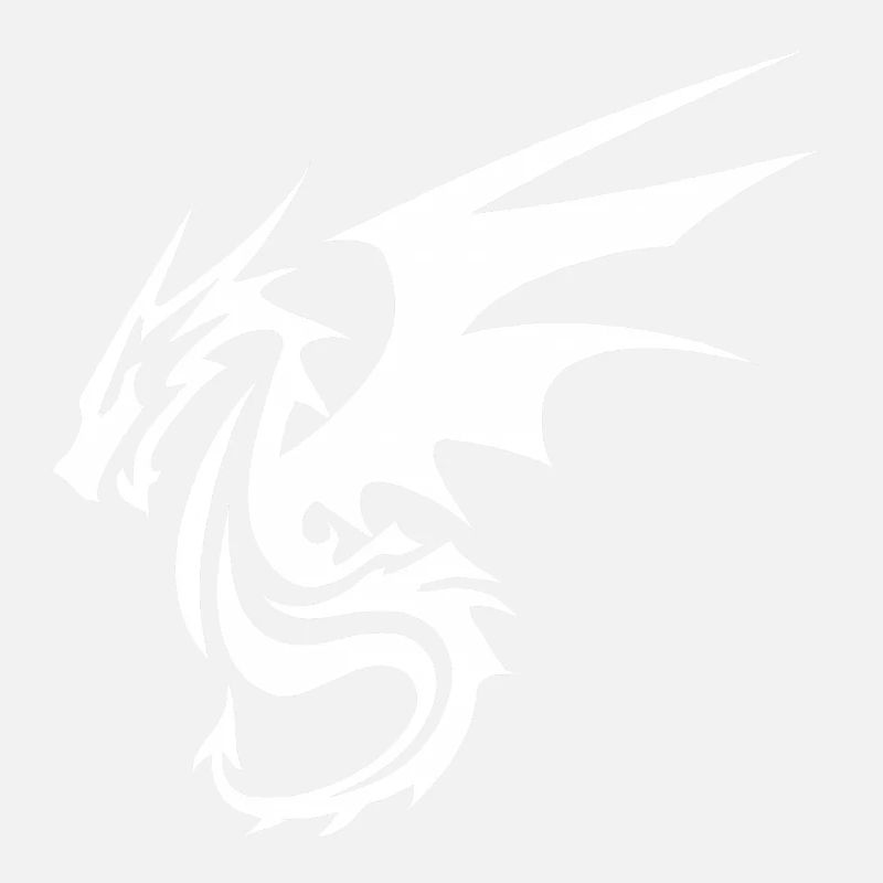Weißer Drache