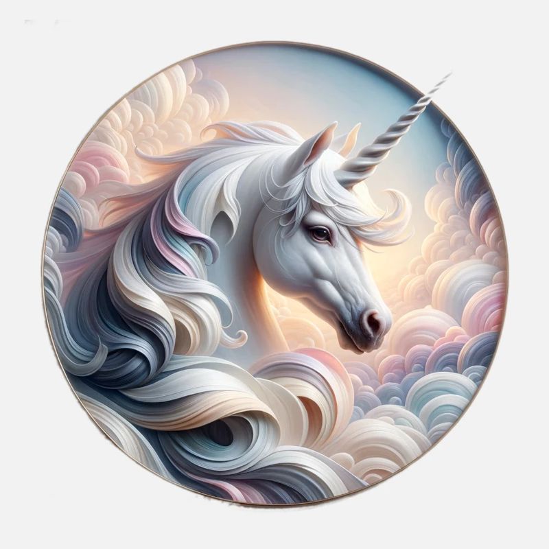 Licorne magique et enchanteresse