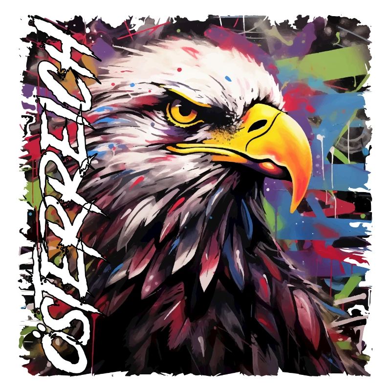 Austria Design with Eagle for Austrians