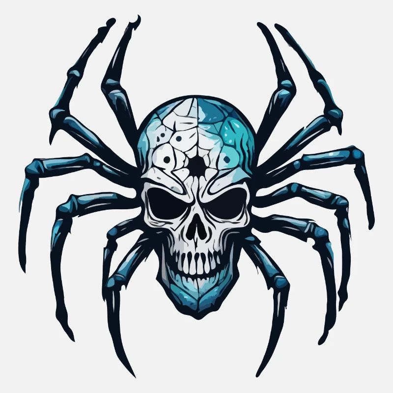 Spinne / Netz / Haustier / Kriechtier / Achtbeiner