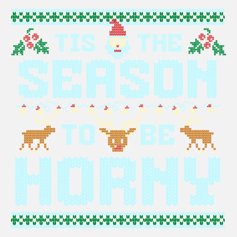 C’est la saison pour être excité - Design de Noël laid
