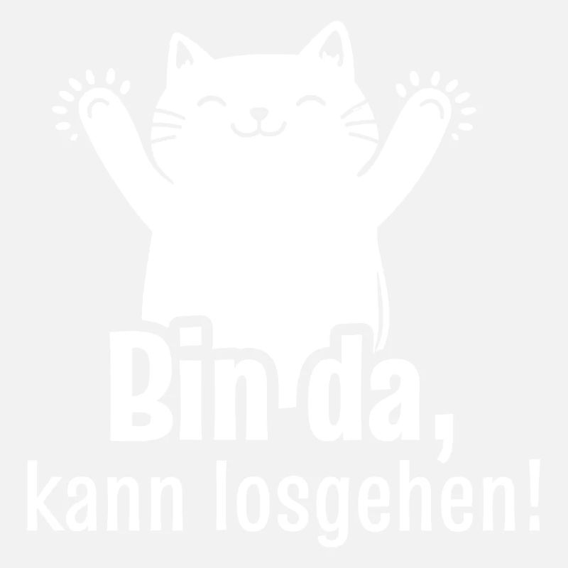 Kawaii Katze | Bin da, kann losgehen!