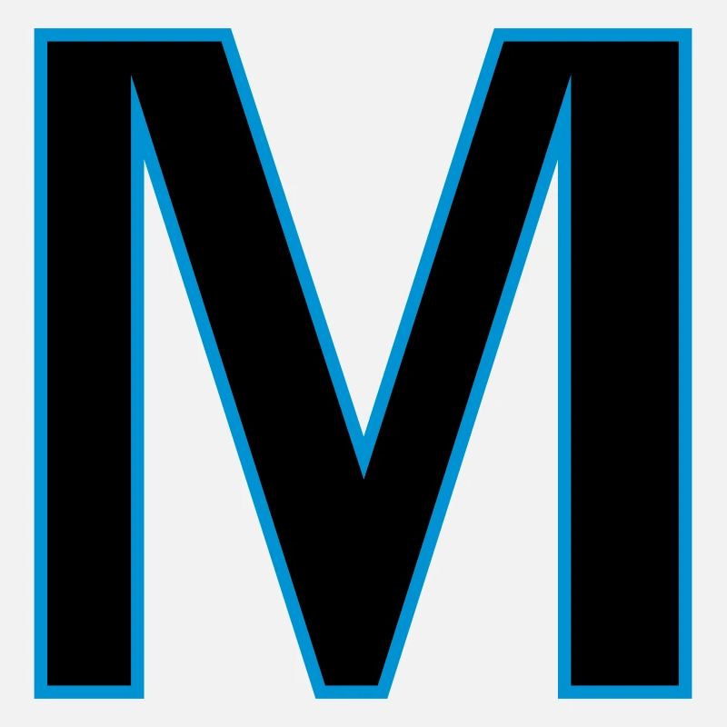 Buchstaben M Vektor