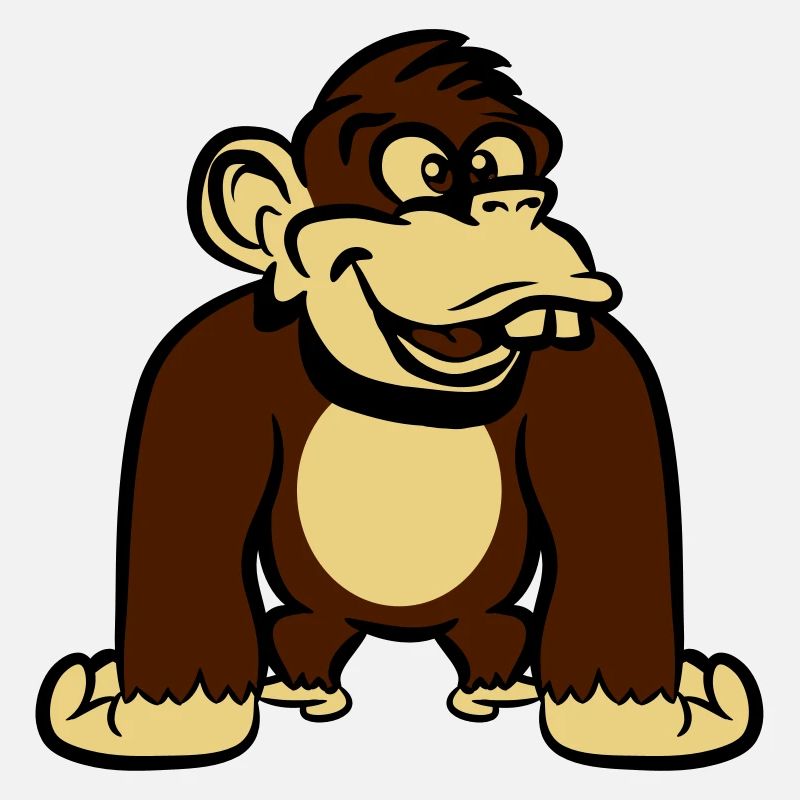 affe witzig doof