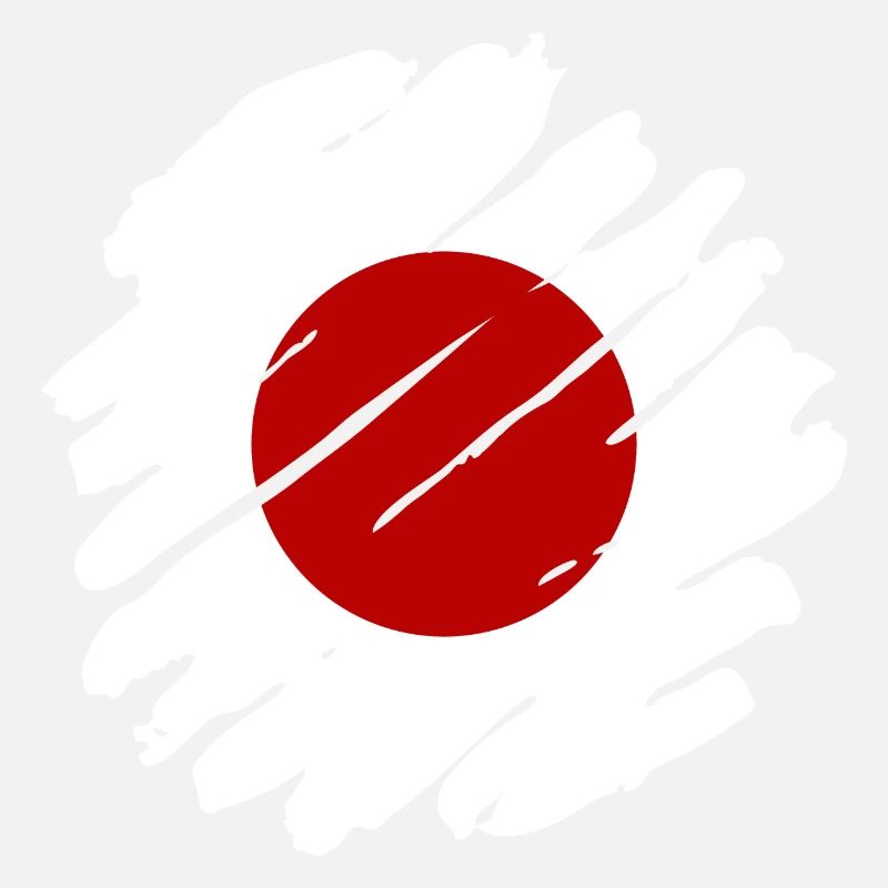 Drapeau du Japon utilisé Look Nihon Drapeau japonais