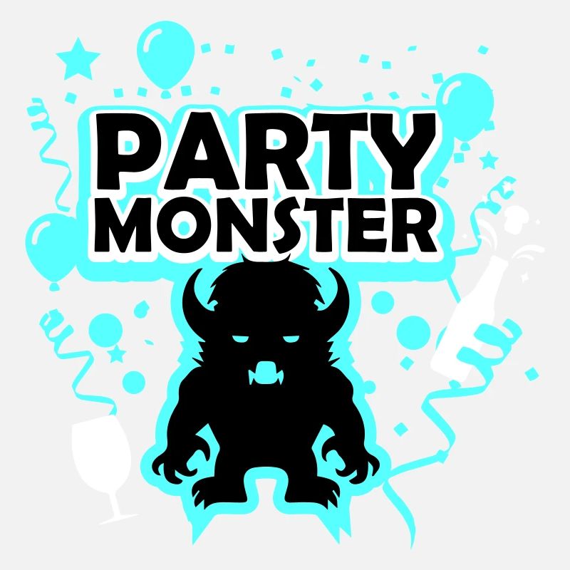 Party monster bleu clair
