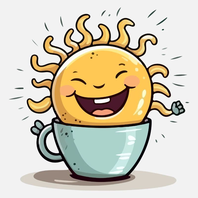 Soleil du petit déjeuner
