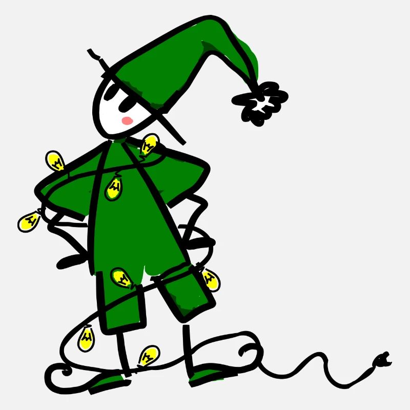 ELF Weihnachtsbeleuchtung