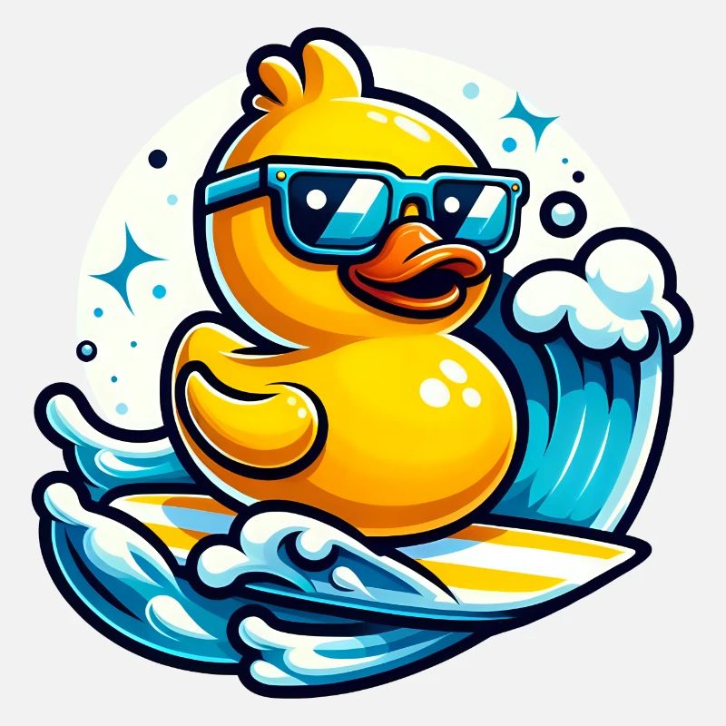 Surf's Up Ducky