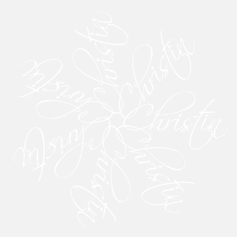 Christin Name Name Mandala
