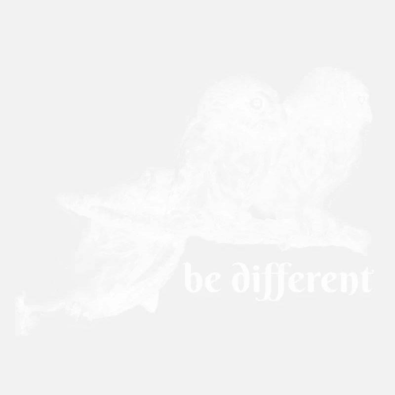 owl,be different, owls, branches, clumsy