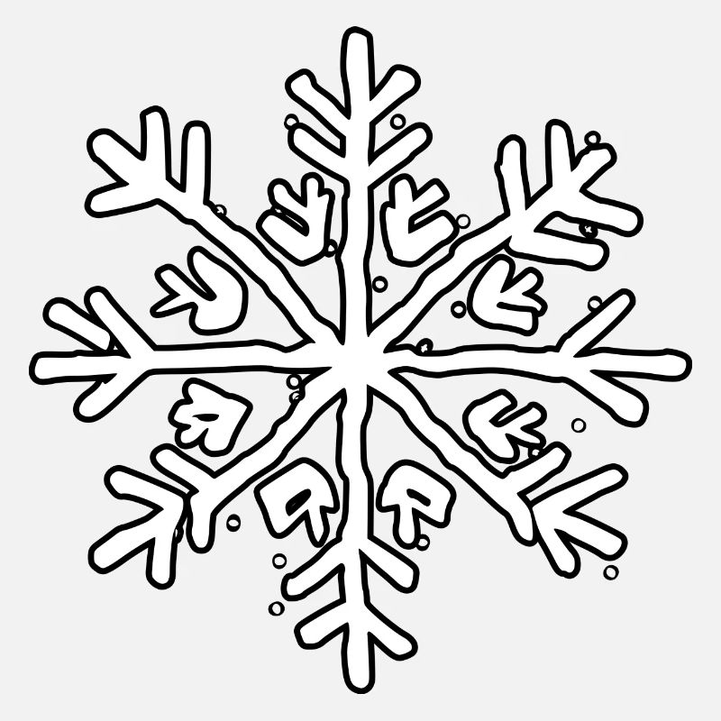 Snowflake Snow Winter Christmas Cold 01