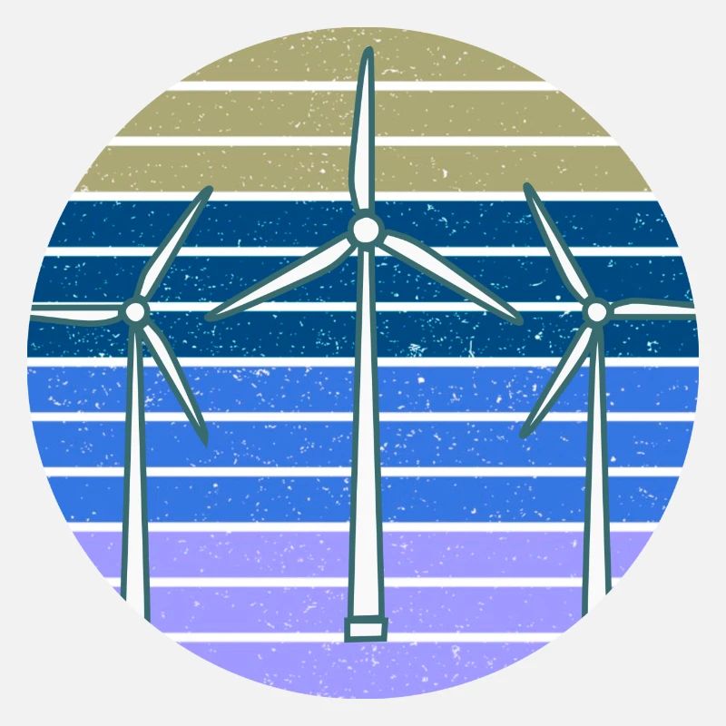 Sunset Wind Turbine