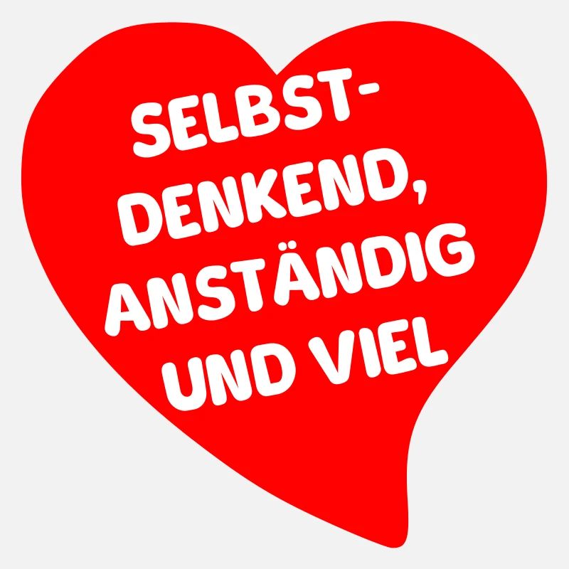 selbstdenkend anständig