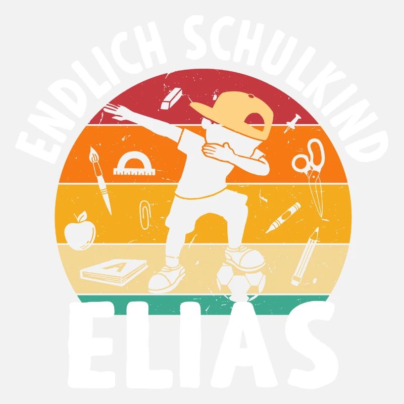 Endlich Schulkind Noah Dabbing Schüler
