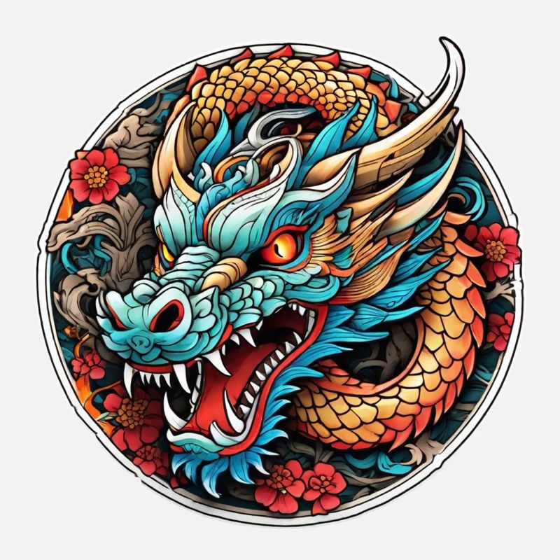 Asiatischer Drache - Japan - Chinesisch
