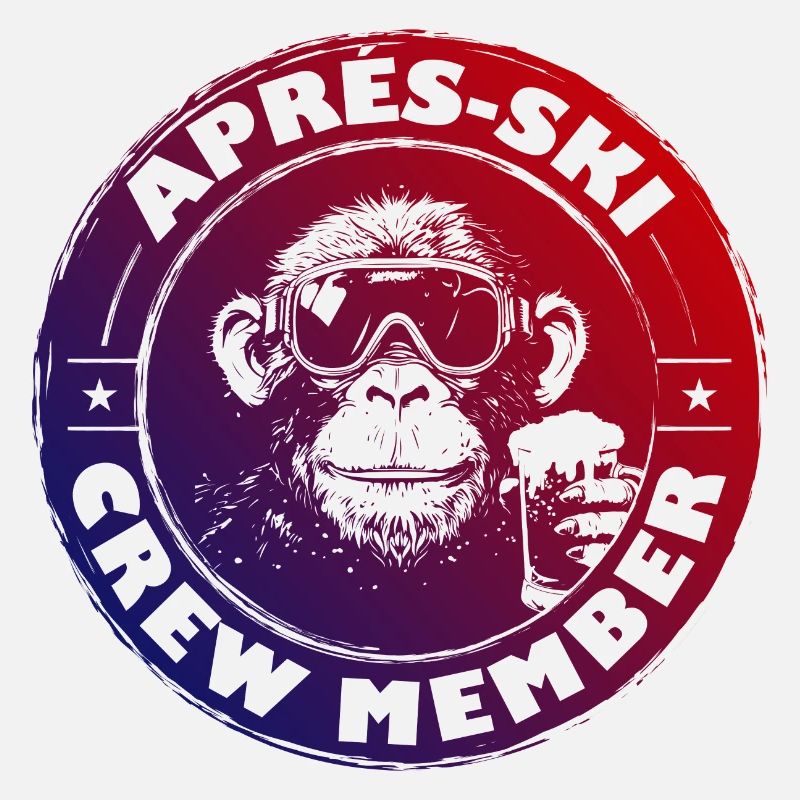Monkey Après-Ski Équipe Dire Coloré
