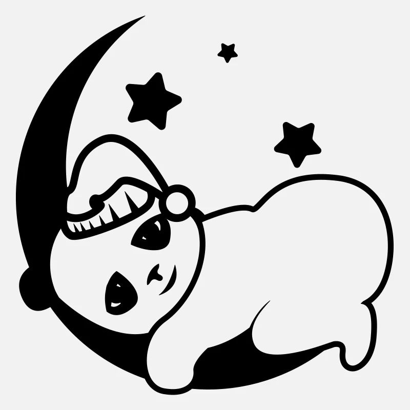 Cute Sleeping Panda Mingion