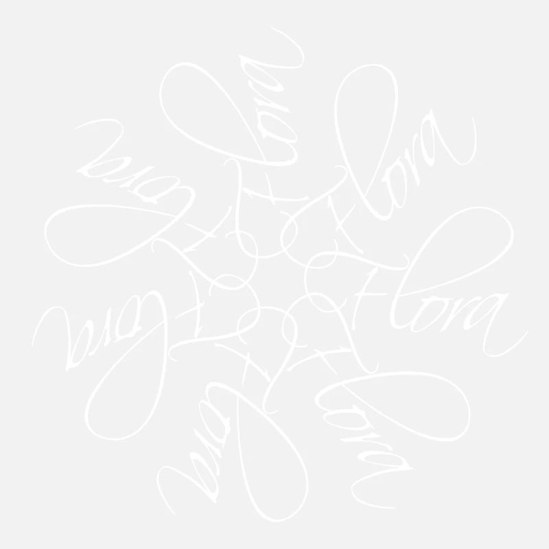 Flora Name Mandala