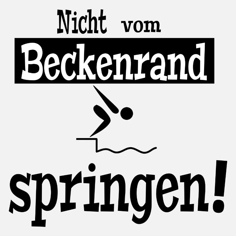 Nicht vom Beckenrand springen